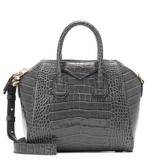 givenchy horizon bag crocodile|Mini Antigona bag in crocodile effect leather .